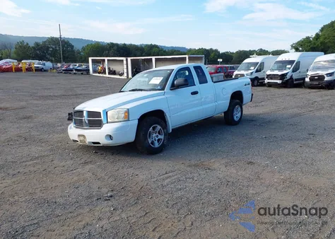 2006 Dodge Dakota Slt from USA, damaged, VIN 1D7HW42K56S545802